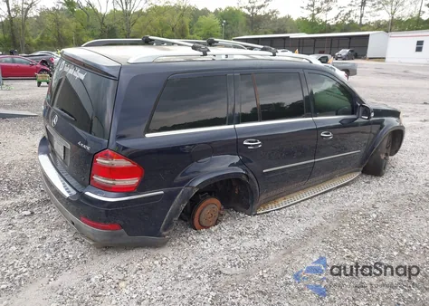 2008 Mercedes-Benz Gl 550 4Matic из США, поврежденный, VIN 4JGBF86E58A368295